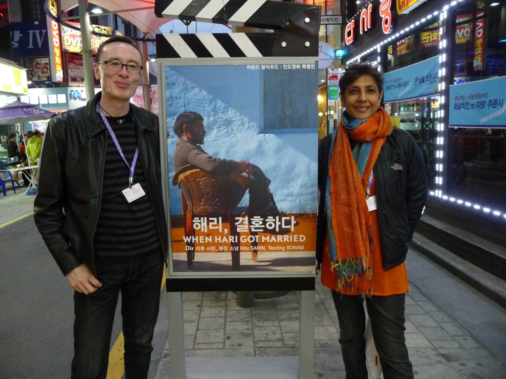 At the Jeonju Festival, South Korea